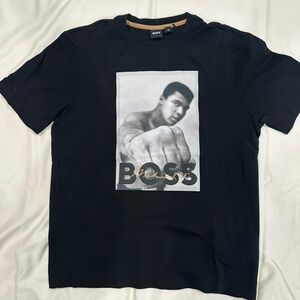 BOSS Black Tee with Iconic Graphic